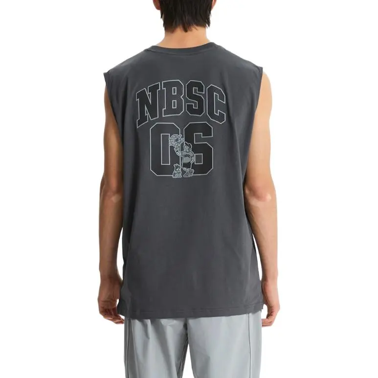 New Balance Uni Nbsc Tank Top Men's 60 Charcoal-2