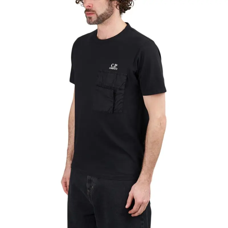 C.P.Company T Shirts Men Black-3