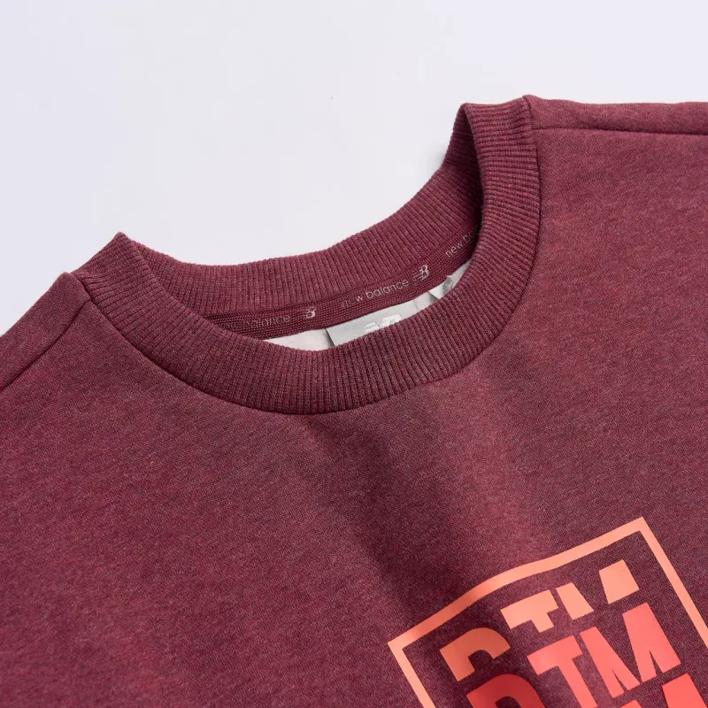 New Balance Sweatshirt Women's Burgundy-8