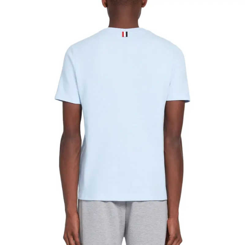 THOM BROWNE· T-Shirt Men's Light Blue-1