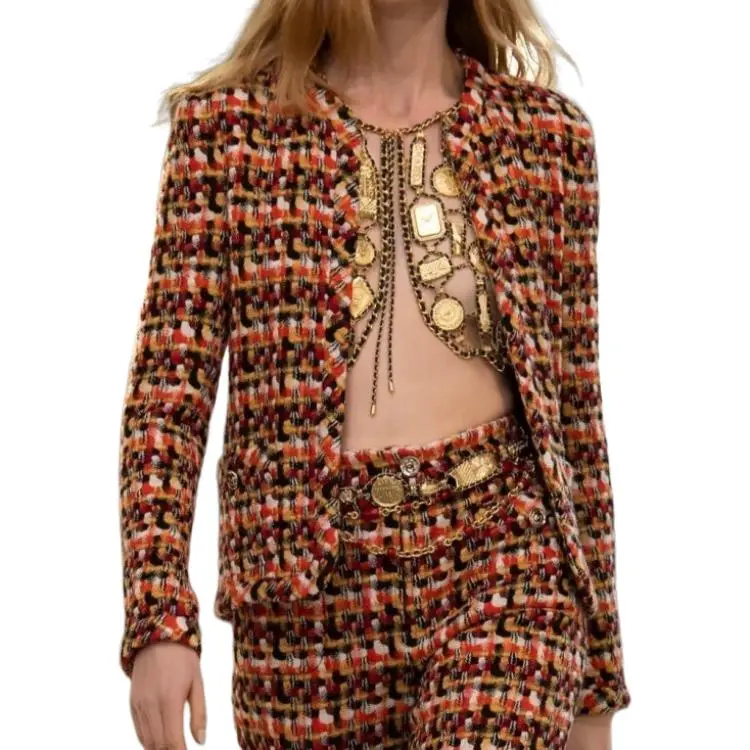CHANEL 1986 1988 Tweed Jacket-2
