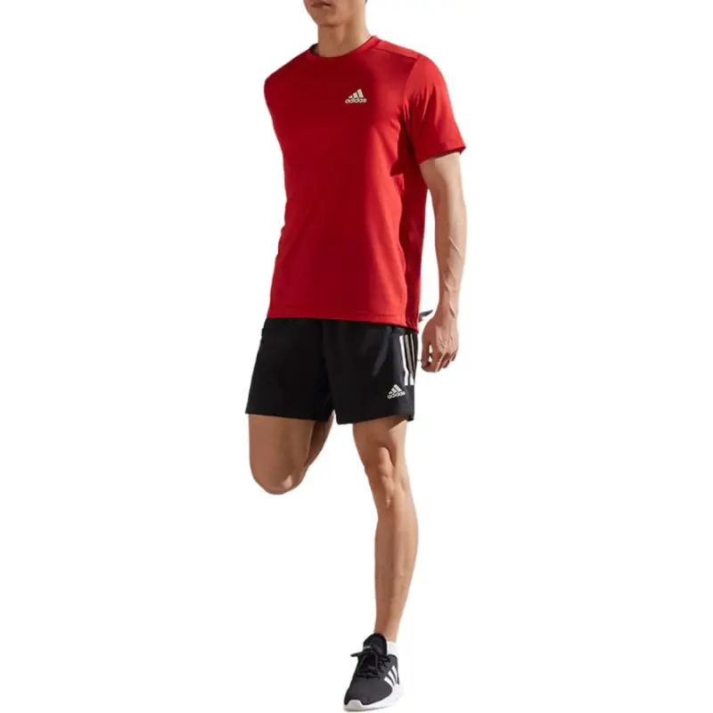 Adidas T Shirt Men's Light Scarlet-2
