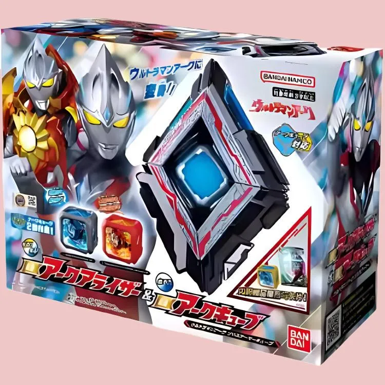 BANDAI Hero Toy Ultraman DX Yake Ultraman Transformation Set Assembled Models-1