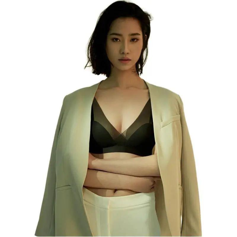 ENWEIS Bra Sheer Small Ear Women's-2