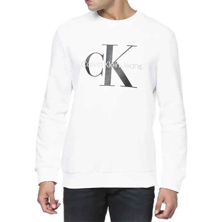 CALVIN KLEIN Sweatshirt Men's White-3