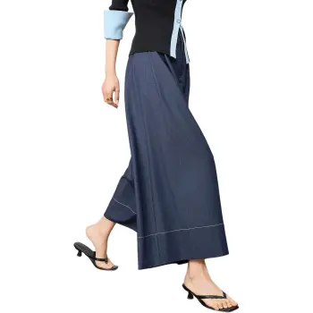 【dme】 Casual Pants Women's Navy Blue