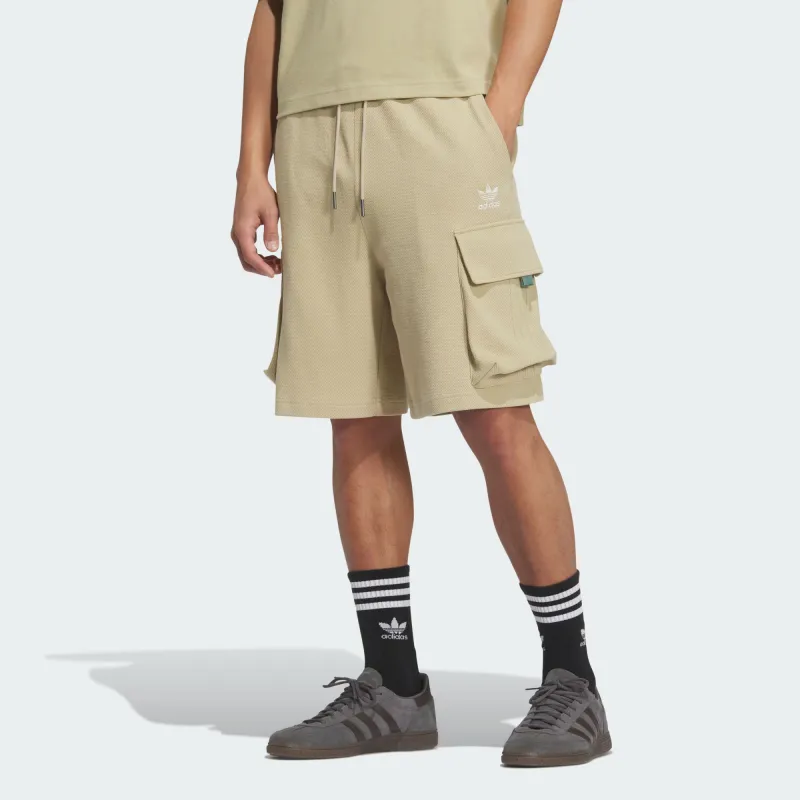 Adidas Originals SS25 Cargo Shorts Men's Grassland Brown-1
