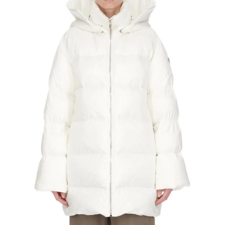 Moncler X RICK OWENS Woven Hooded Cyclopic Coat 'Milk'-2