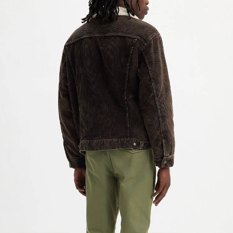 Levis Jackets Men Brown-3