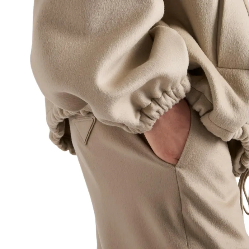PRADA SS24 Casual Pants Men's Limestone-3