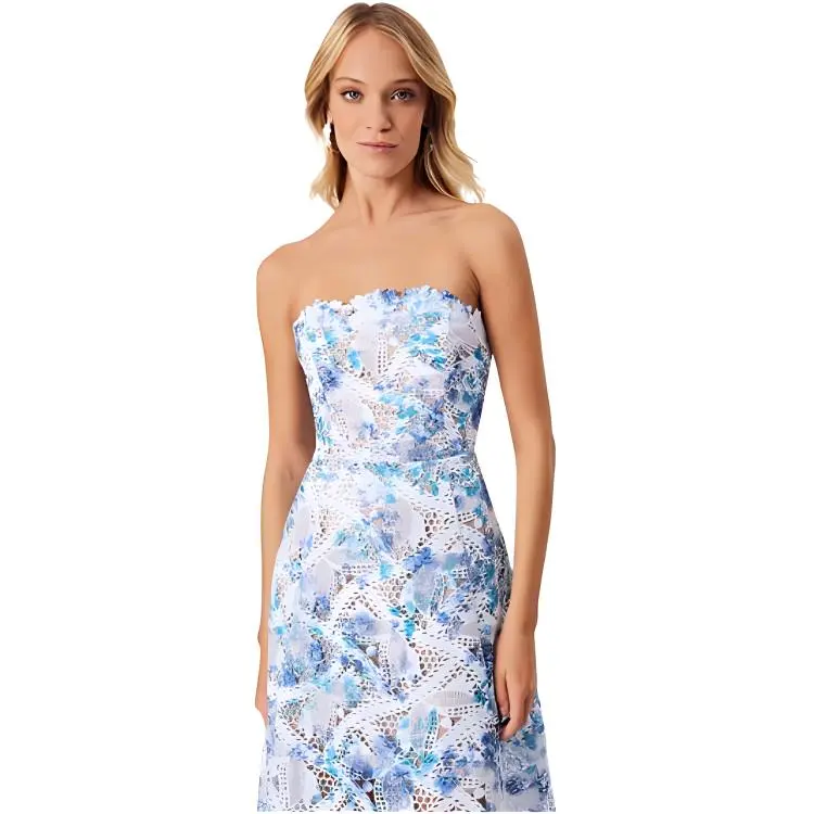 ELLIATTCOLLECTIVE Sleeveless Dress Women's Blue-2