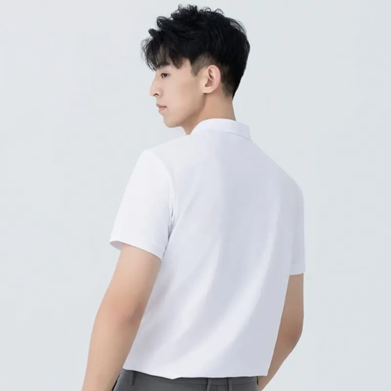 Red bean Polo Shirts Men-4
