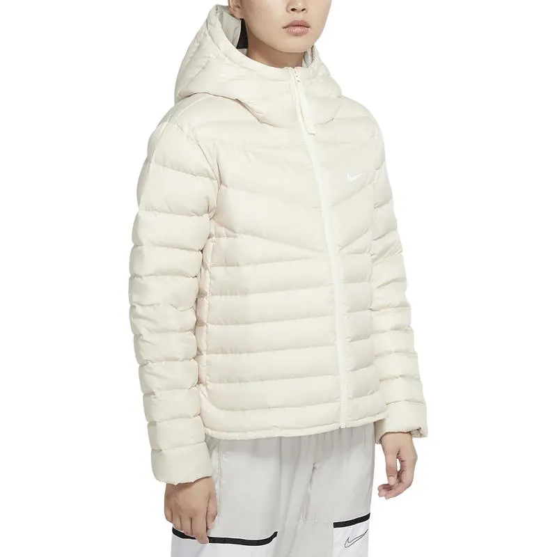 Nike Down Jackets Women's Ecru-4