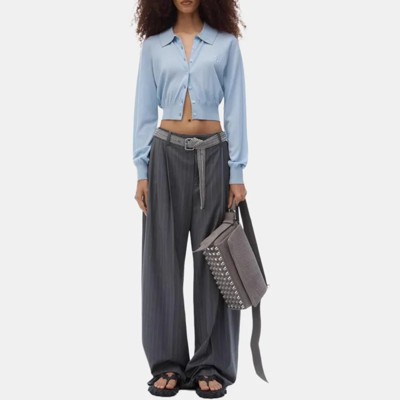 Alexander Wang FW24 Knitwear Women's Sky Blue-3