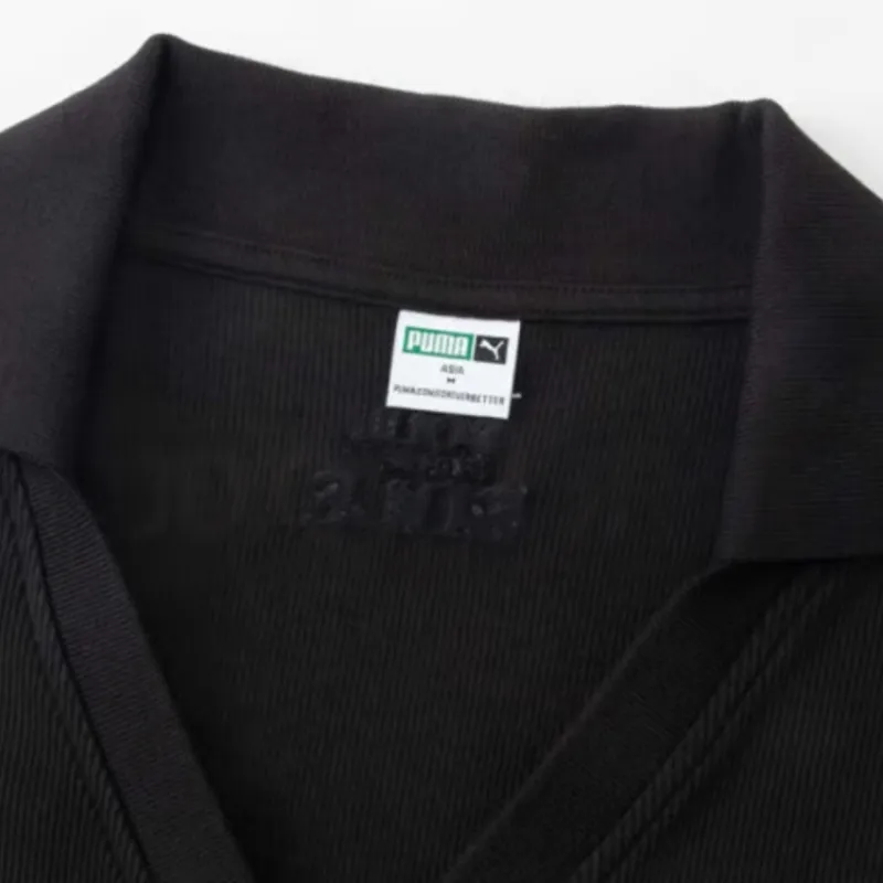 PUMA SWXPDANCEMANIA Polo Shirt Women's Black-3