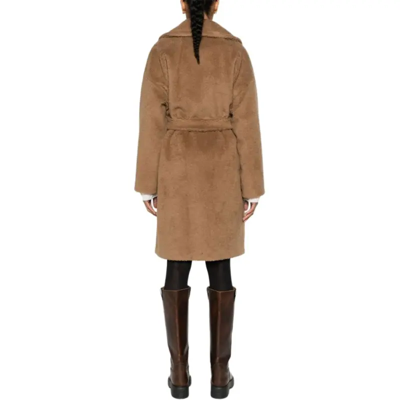 WEEKEND MaxMara Belted Long Sleeved Coat-3