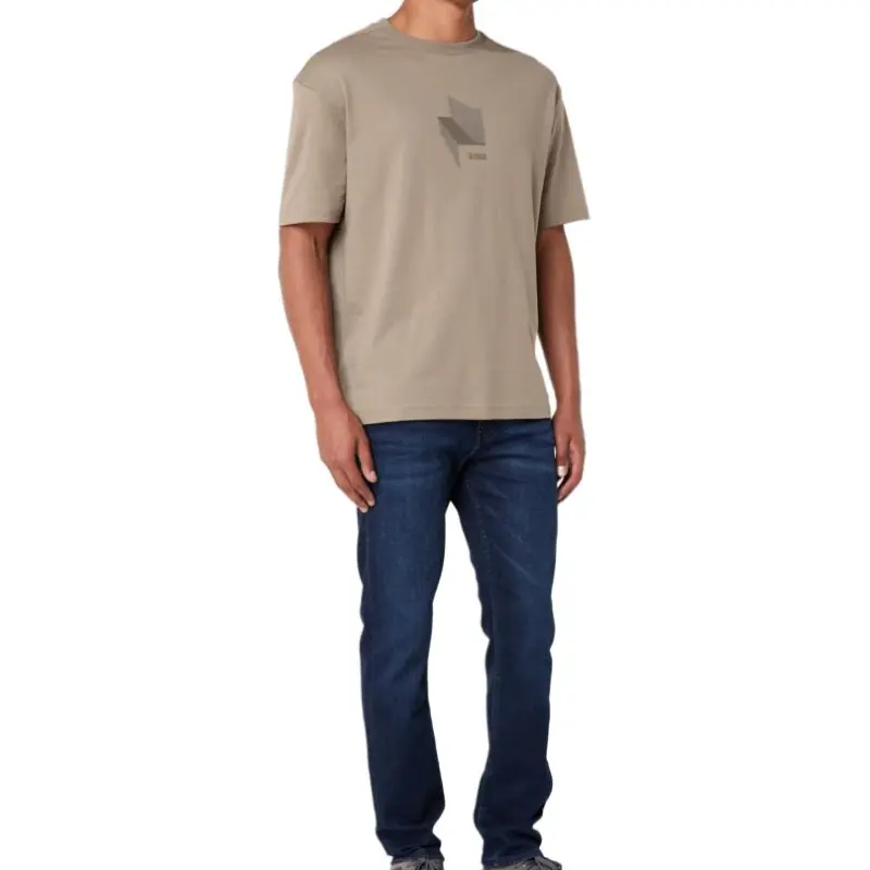 HUGO BOSS T Shirts Men Khaki-3