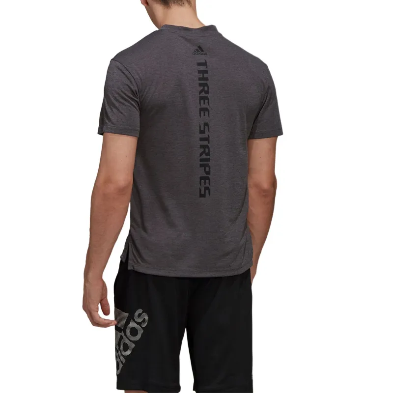 Adidas T Shirts Men Black-3