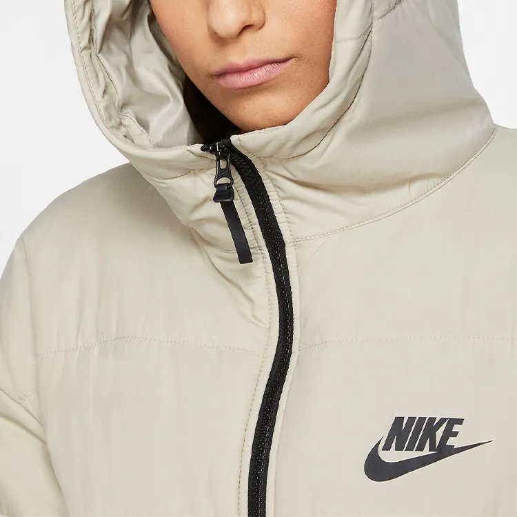 Nike Puffer Jackets Women's Stone Color-3