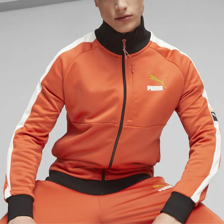 PUMA T7 FORWARD HISTORY Jacket Men's Orange-2