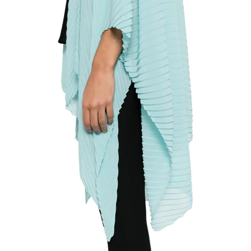 EMPORIO ARMANI Butterfly Chiffon Cape-4