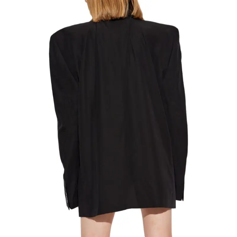 Balenciaga Single Breasted Jacket 'Black'-3