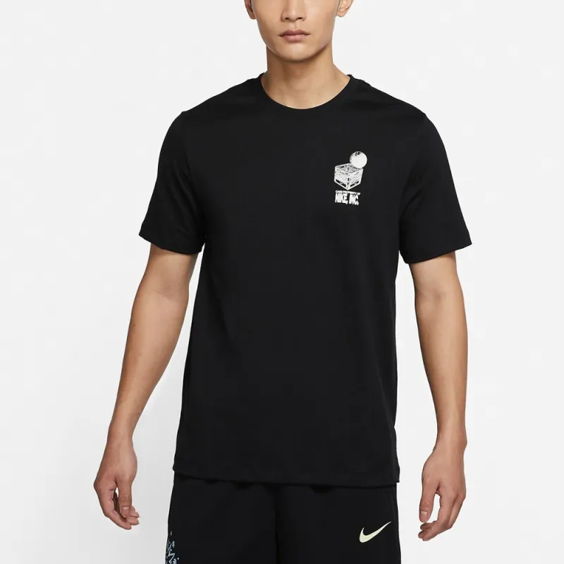 Nike Set-in Sleeve T-Shirt Men's Black-3