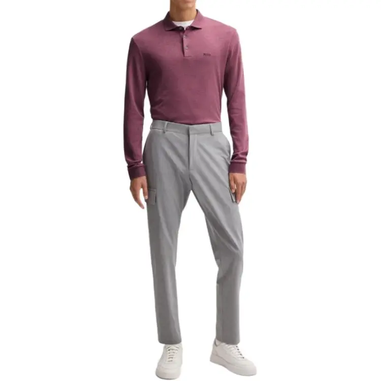 HUGO BOSS Polo Shirt Men's Light Purple-1