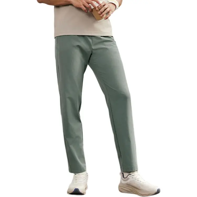 QIAODAN Men's Training Series Knitted Sweatpants Men's Tile Pine Color-3