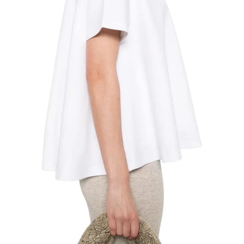 LOEWE Anagram embroidered T shirt-4
