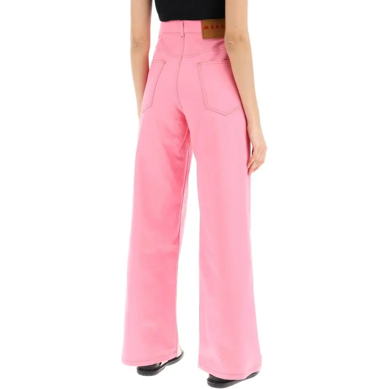 MARNI Wide Leg Jeans-4