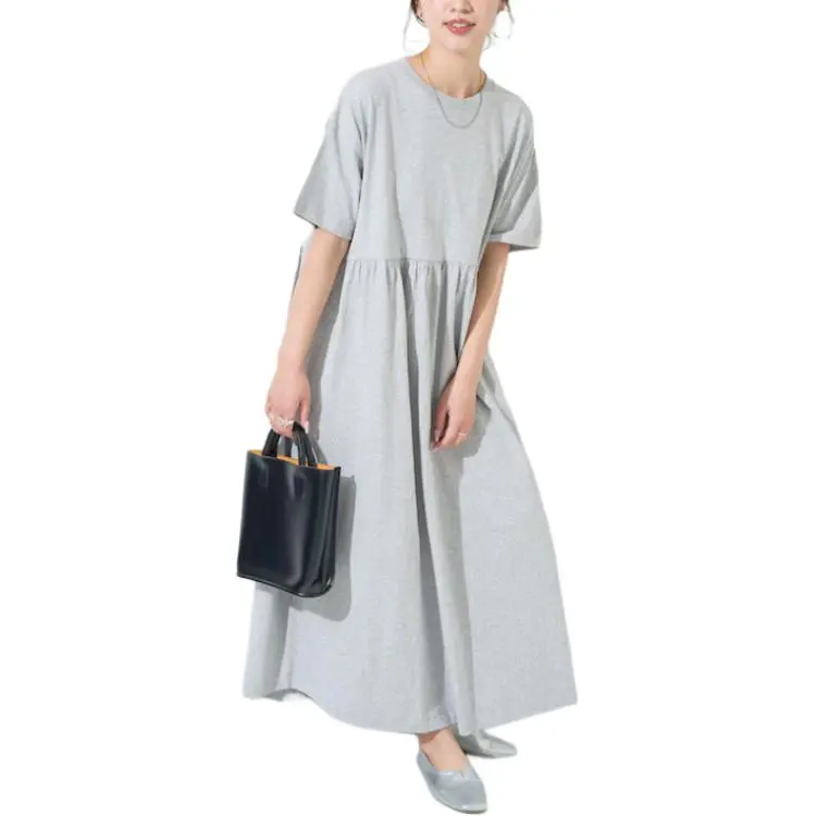FREAK'S STORE Short Sleeved Dress Women's Gray-2