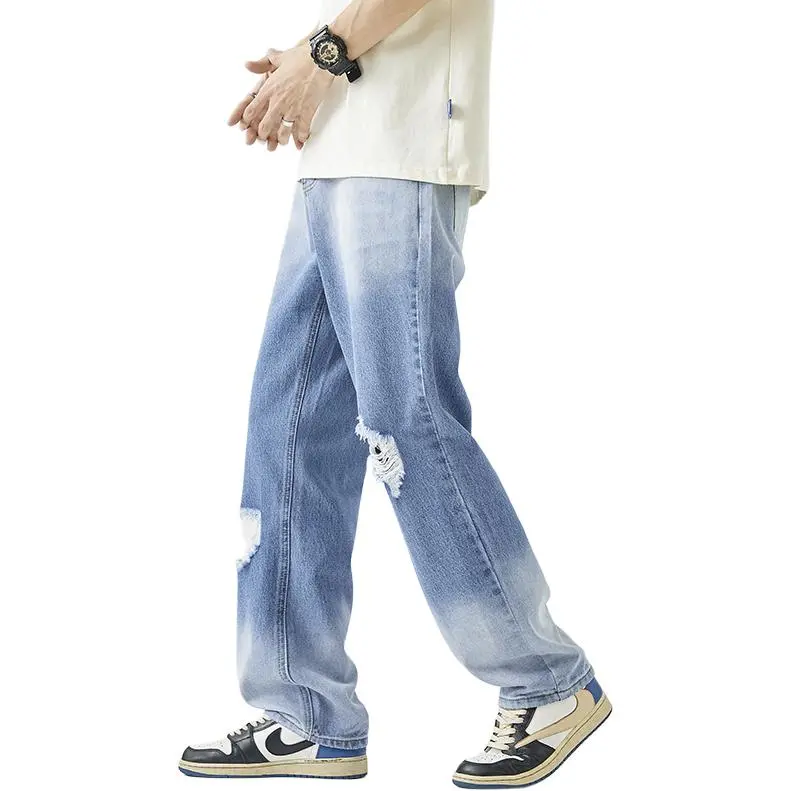 MGXEK Jeans Unisex Blue-2