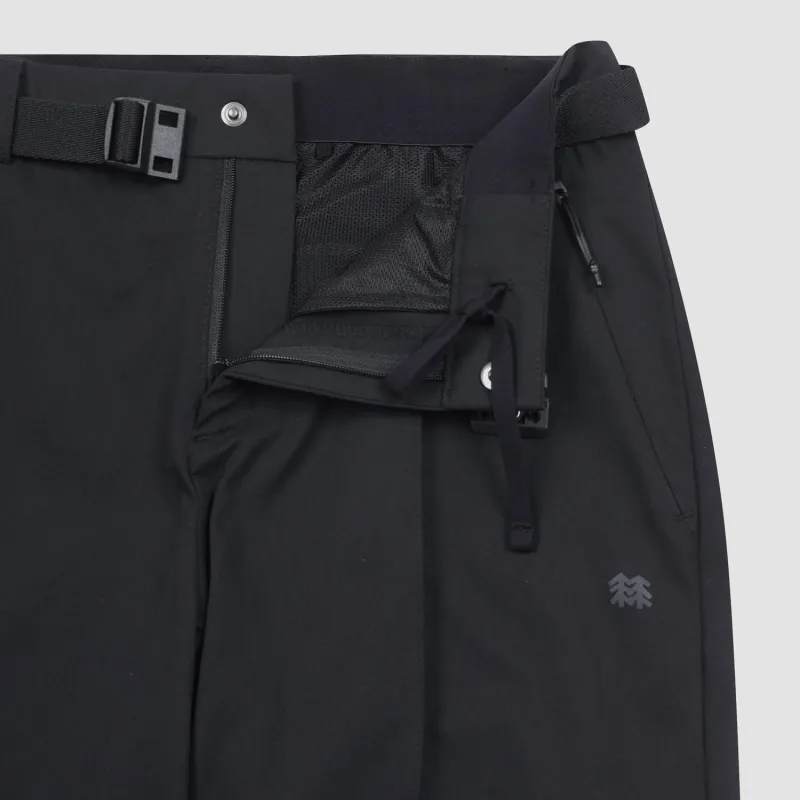 KOLON SPORT Pintuck Casual Pants Women's Black-2