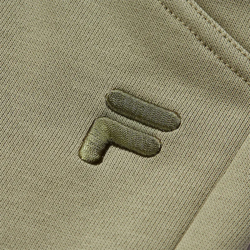 FILA FUSION Vintage Knitted Sweatpants Men's Dark Brown Khaki-3