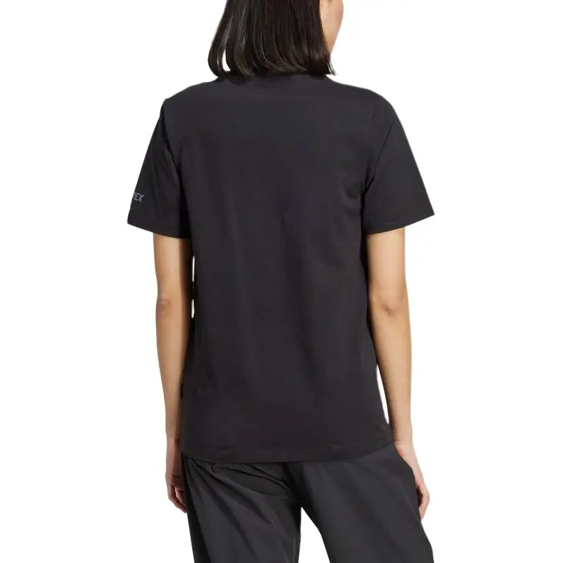 Adidas Terre POLYGIENE GRAPHIC T Shirt Unisex Black-1