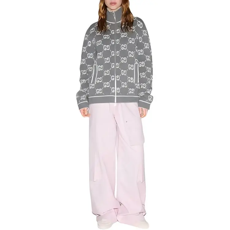 GUCCI FW24 Knitwear Women's Gray-1