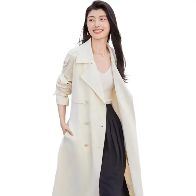 Yi Mengyuan Trench Coat Women's-3