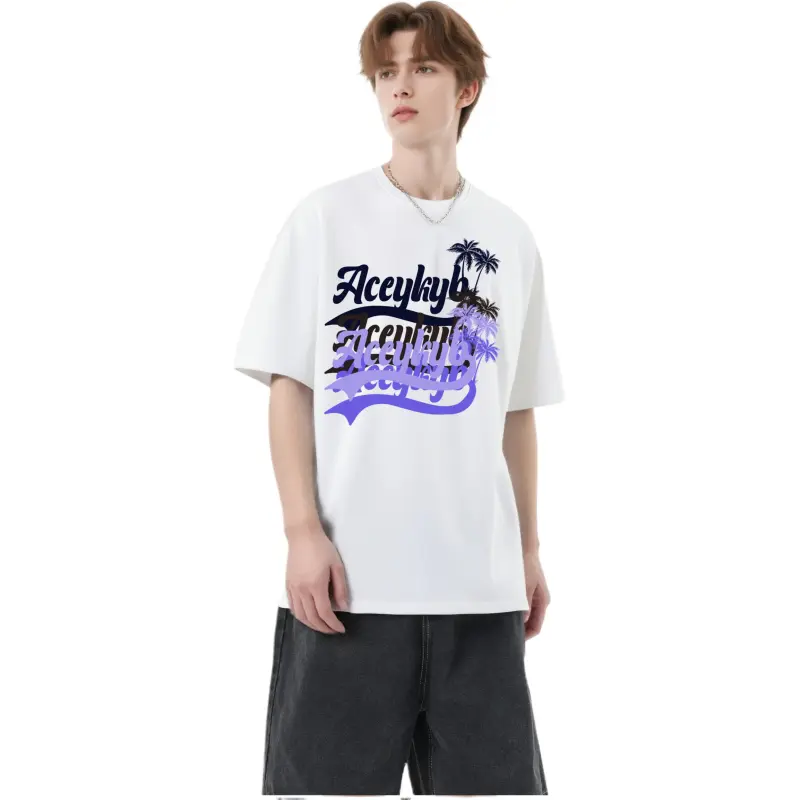 YK&YB T Shirts Unisex White-4