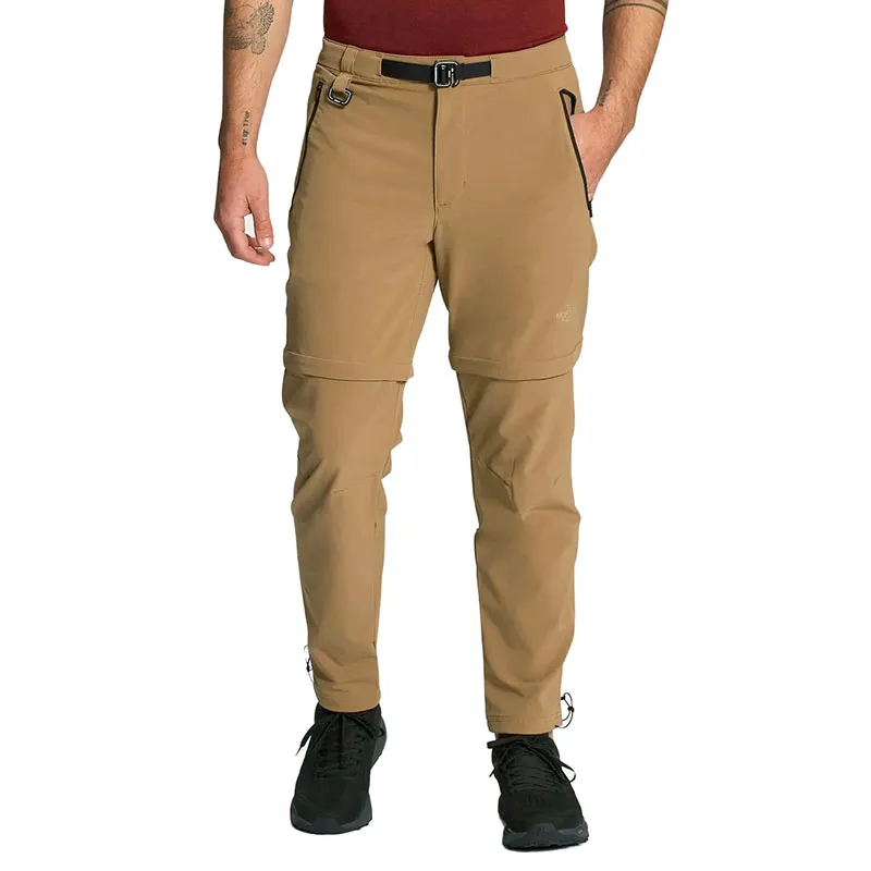 THE NORTH FACE Casual Pants Men's Light Brown+Shopping Bag-3