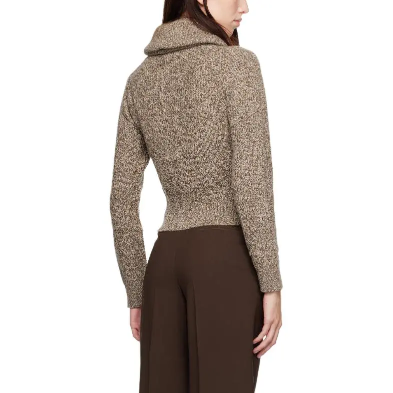 Staud Sweater Women's Mocha Mixed Color-1