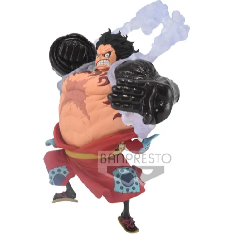 BANPRESTO Monkey D. Luffy One Piece Artistic King KOA Four Speed Scale Figures-3