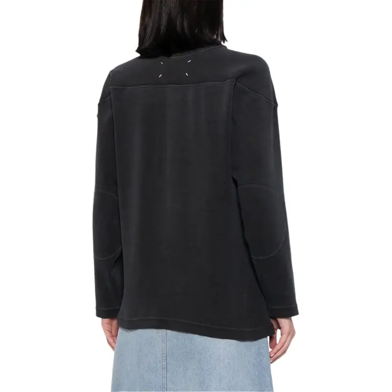Maison Margiela Long Sleeved Crewneck Sweatshirt-4