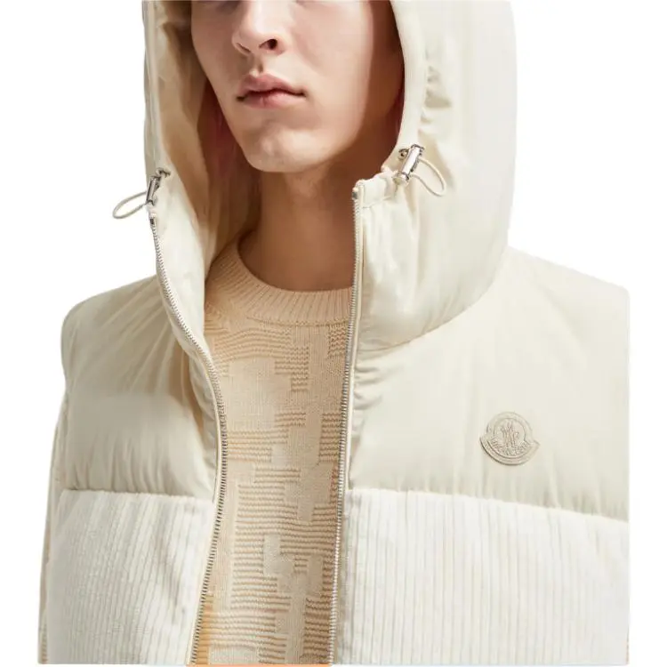 Moncler Vests Men White-1