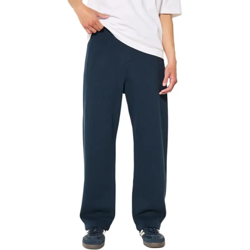 Hollister Knitted Sports Pants Men's Marine Blue-1