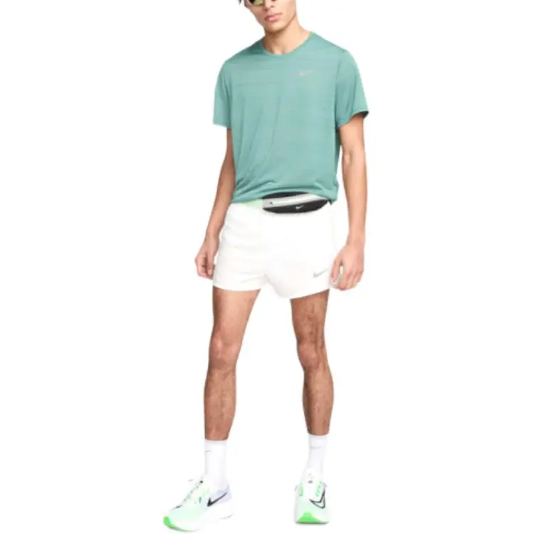 Nike Apparel DRI FIT MILER T Shirt Men's Green-2