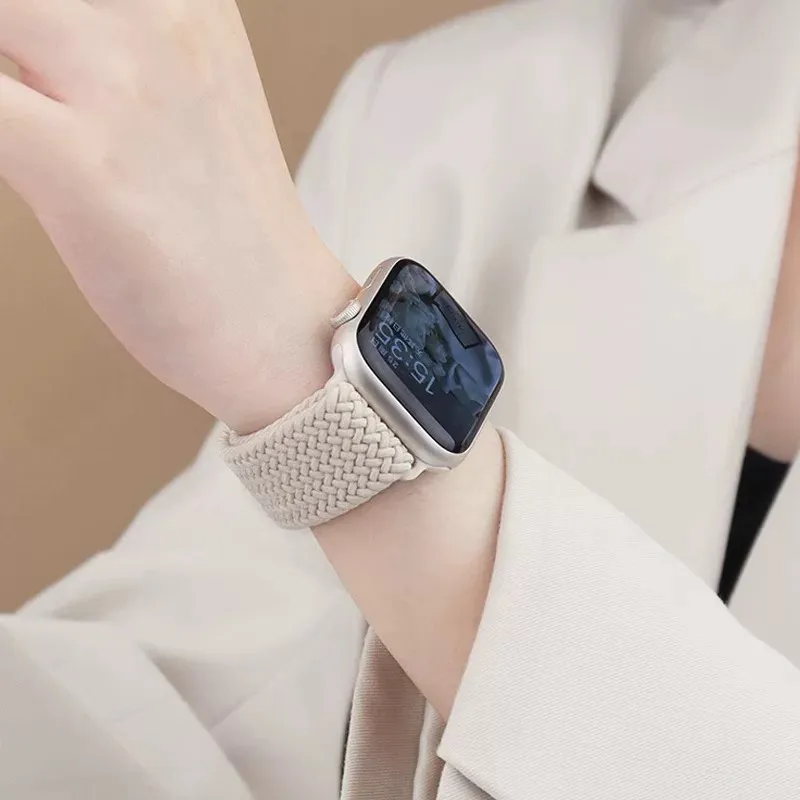 KVZUVUU Apple Compatibility Watch Band 205mm Nylon Material-7