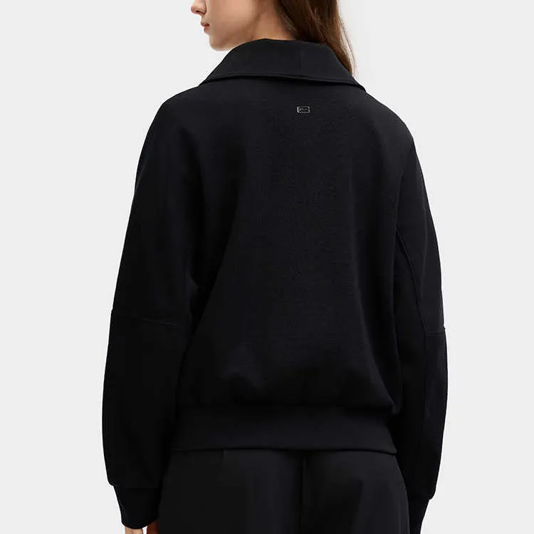 FILA FILA MILANO Italian Luxury Sports Collection Sweatshirt Women's Jet Black-3