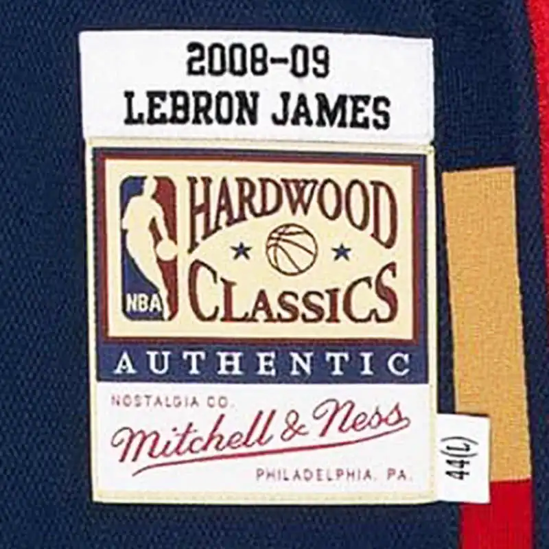 Mitchell & Ness Basketball Jersey Unisex Navy Blue-2