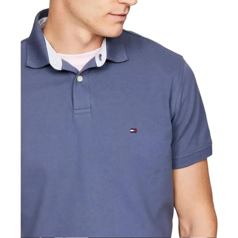 Tommy Hilfiger Polo Shirt Men's Blue-4